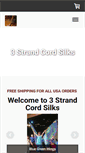 Mobile Screenshot of 3strandcordsilks.org